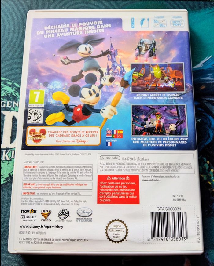 Jeu Wii Epic Mickey le retour des héros - photo numéro 3