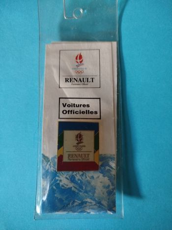 Pin's Renault Albertville 92