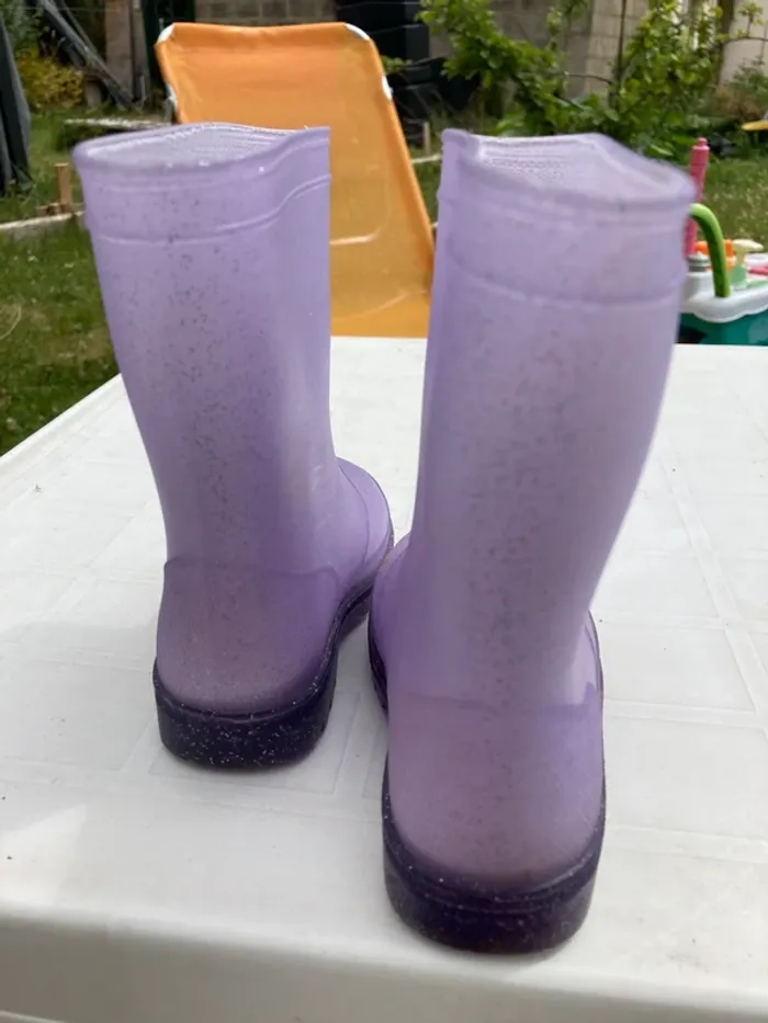 Bottes de pluie pointure 23 - photo numéro 2