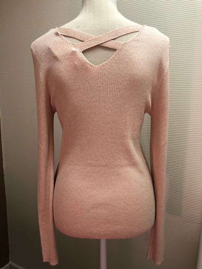 Pull brillant camaïeu - photo numéro 2