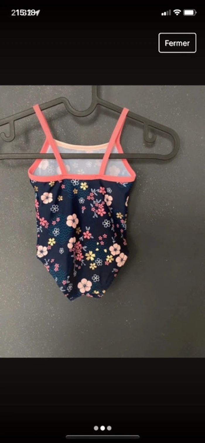 Maillot de bain motifs dorés et rose - photo numéro 4