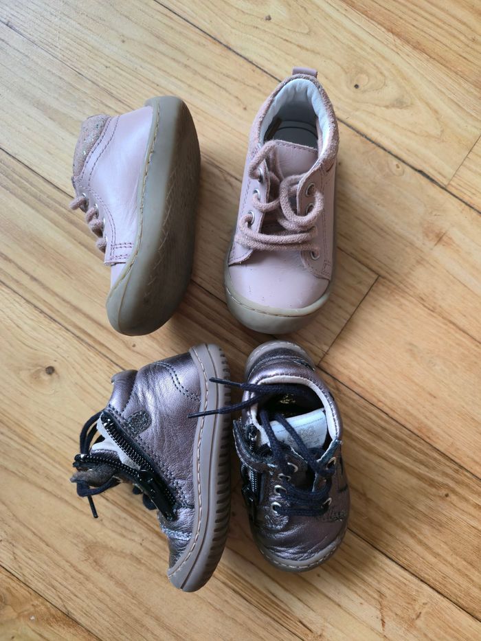 Lot chaussures fille taille 19