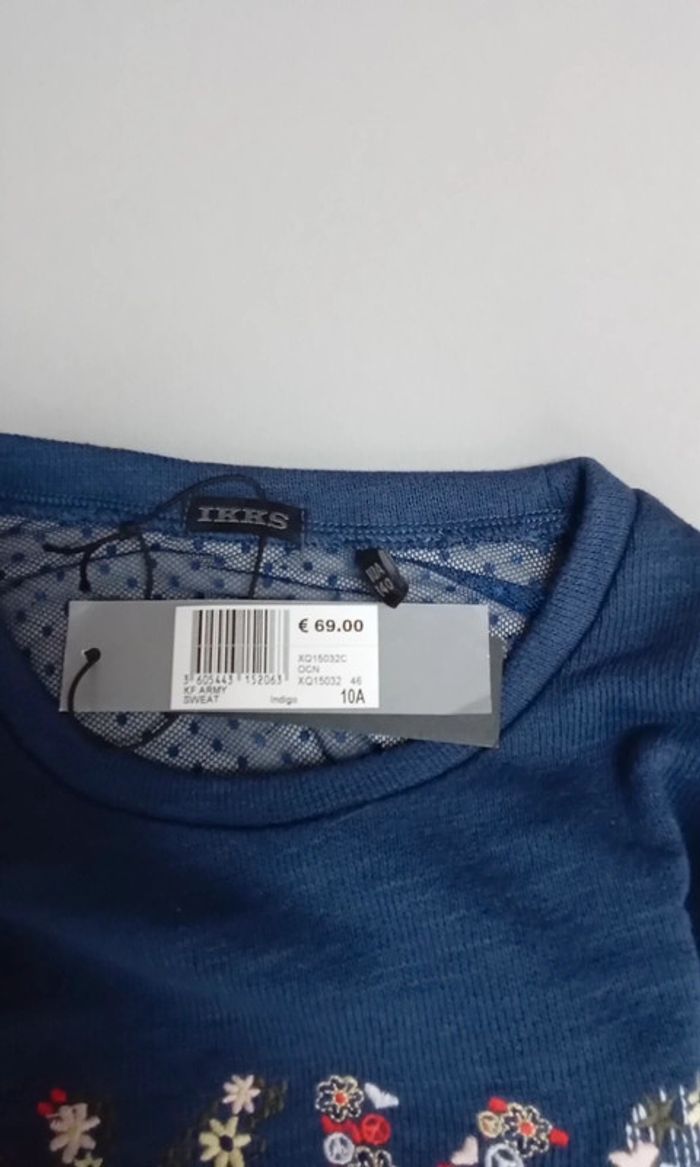 Sweat taille 10 ans marque IKKS - photo numéro 4