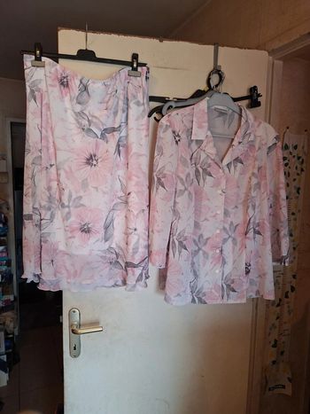Ensemble chemise jupe 46
