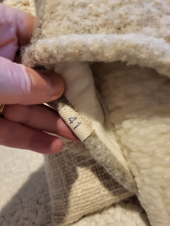 Pantoufles Caussün laine véritable 41 - photo numéro 2