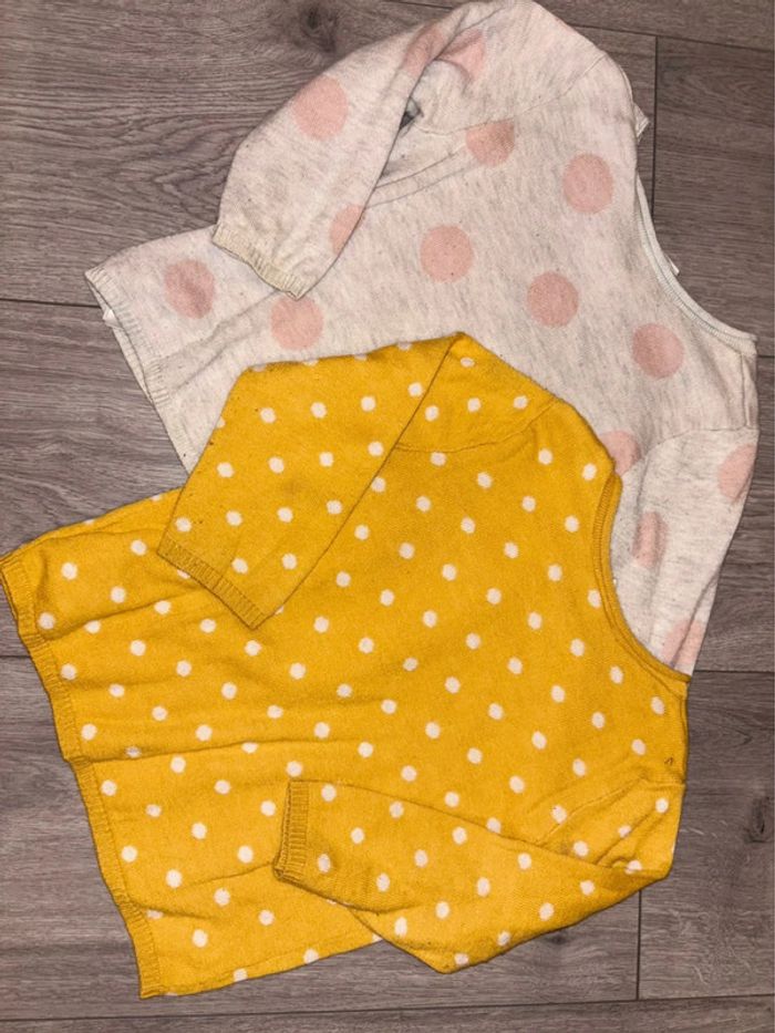 Lot 2 pull H&M6-9M - photo numéro 2