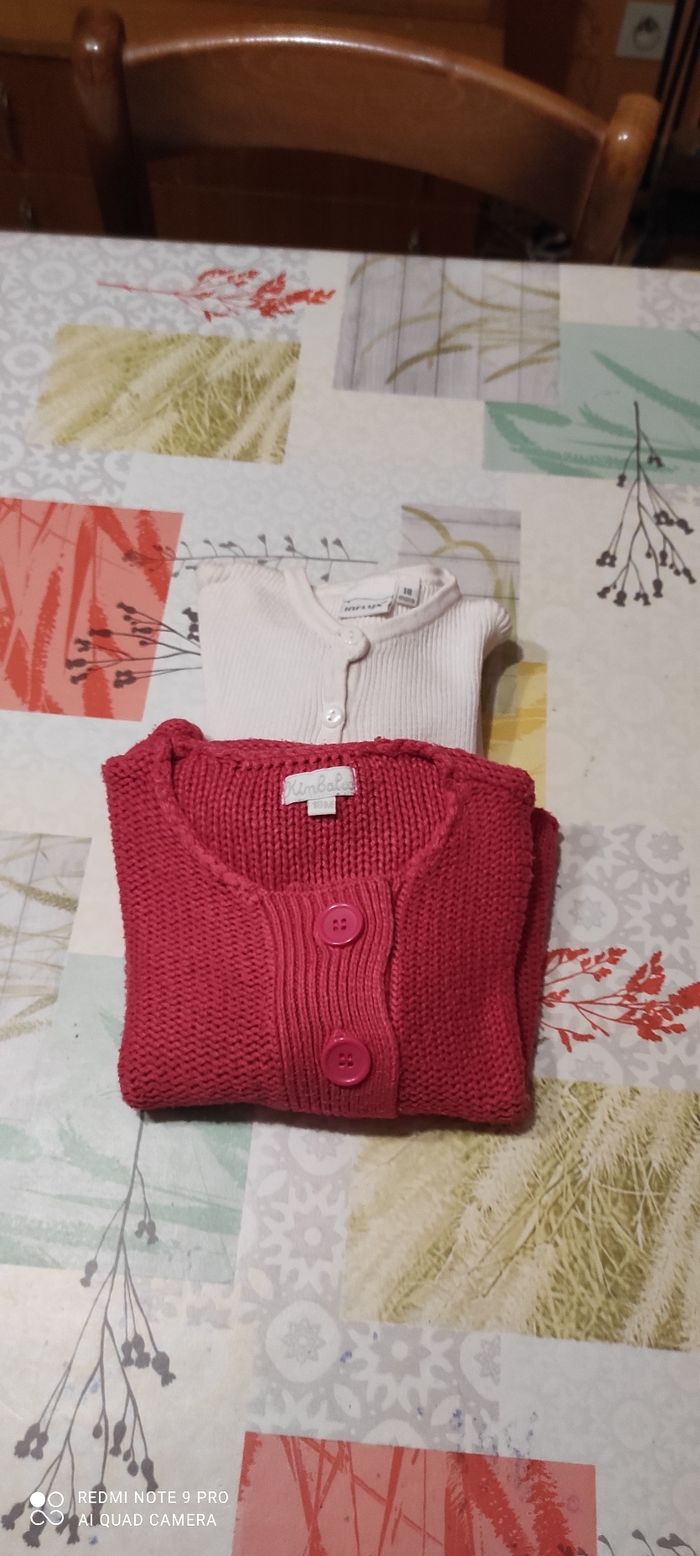 Lot 2 gilets Kimbaloo 18 mois - photo numéro 2