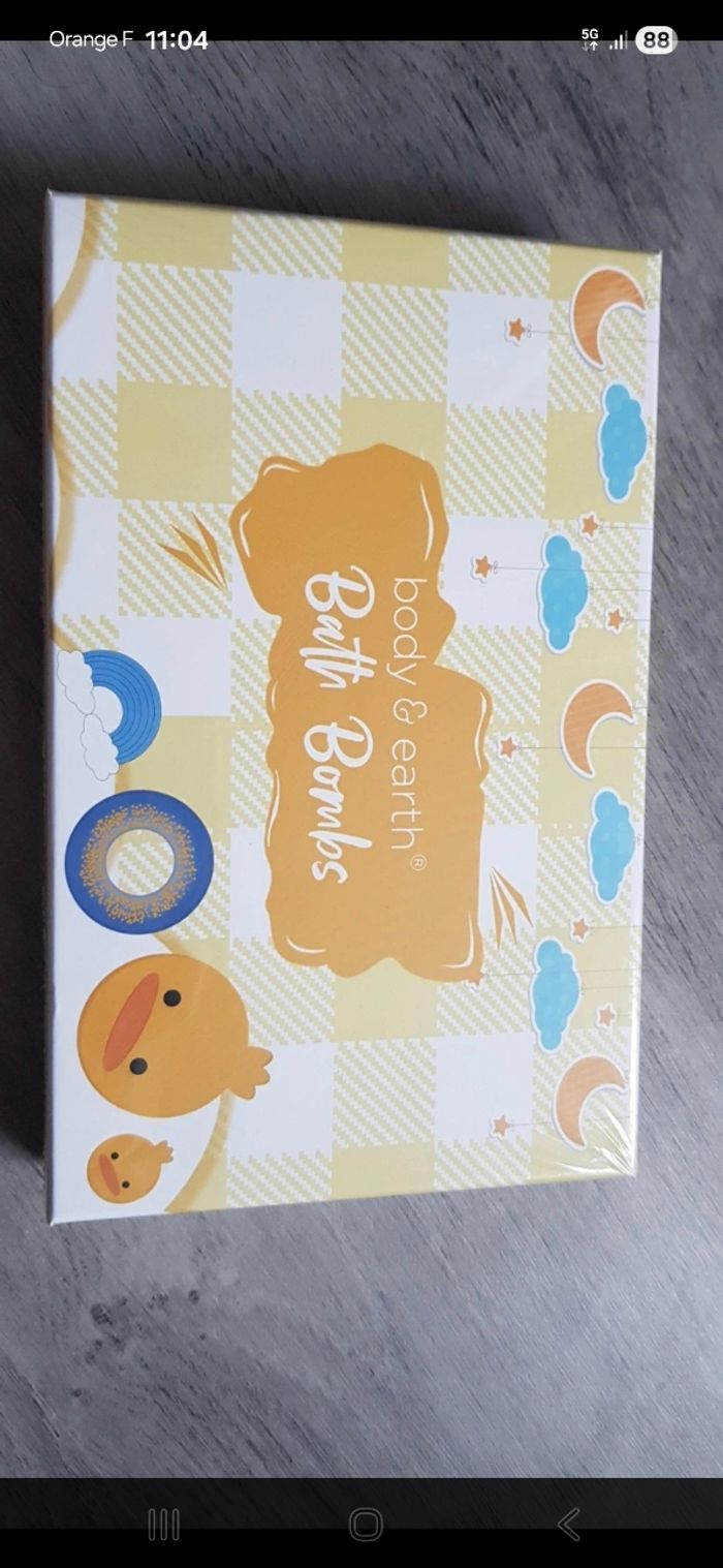 Coffret bombes de bain