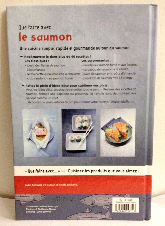 Recette de cuisine que faire avec le saumon de Julie Schwob - photo numéro 4