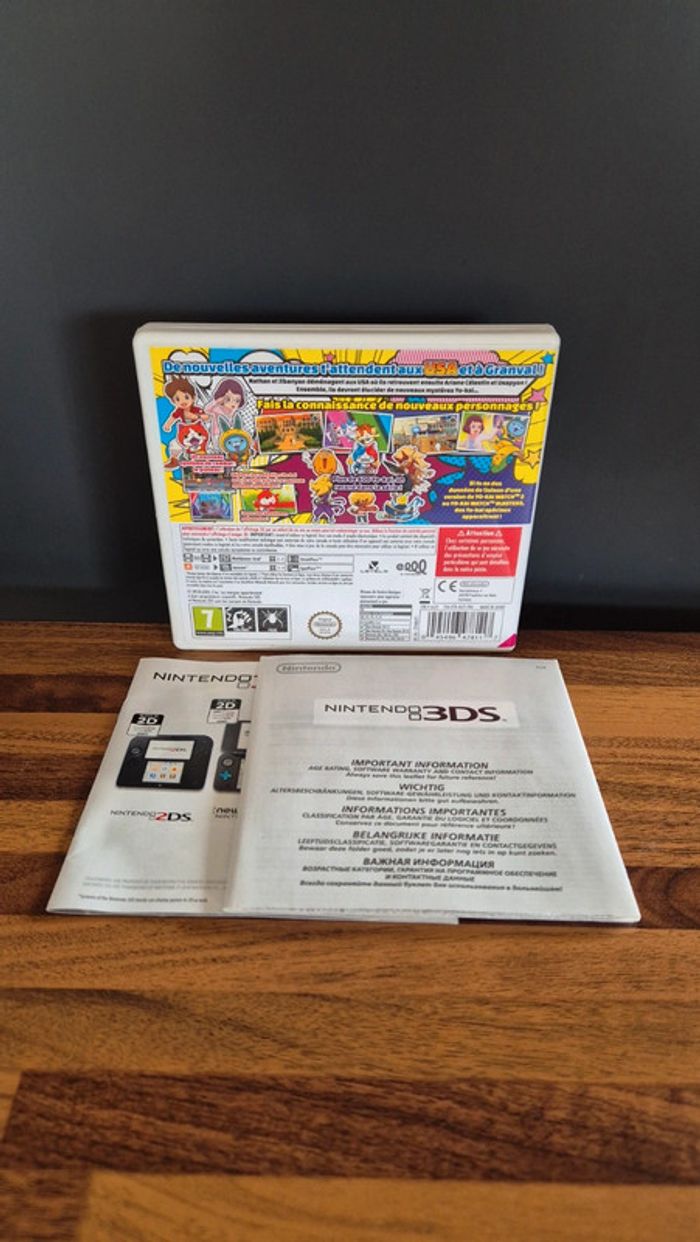 Boîte de jeu Yokai watch 3 sur Nintendo 3DS - photo numéro 2
