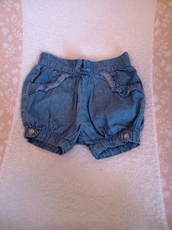 Short en jean