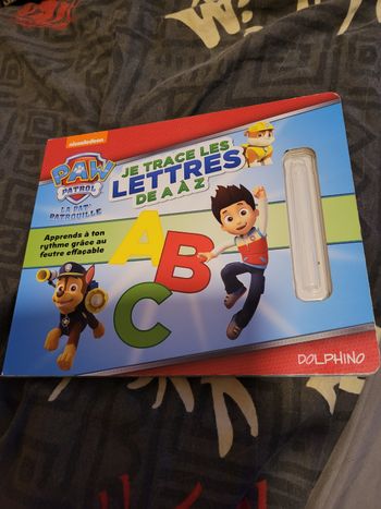 Je trace les lettres de A à Z par patrouille