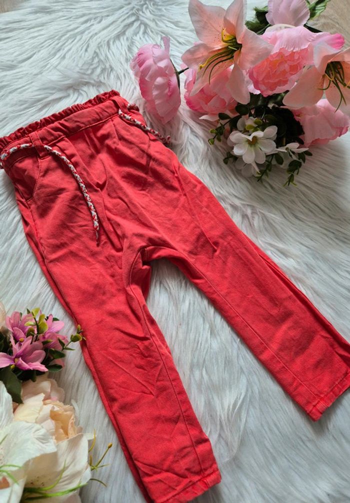 Pantalon corail Tape à l’œil – 18-24 mois / 86 cm