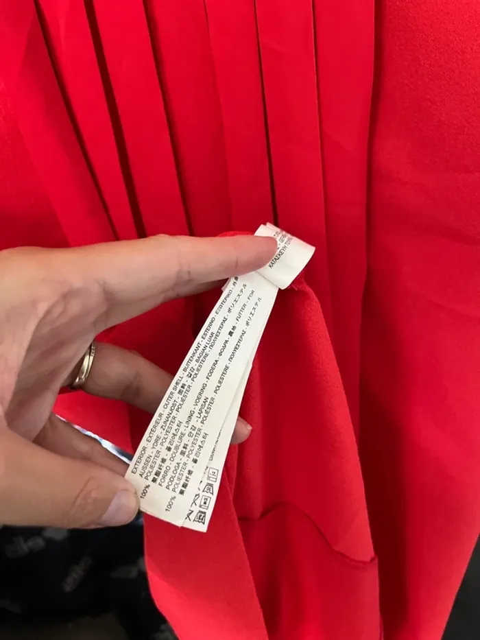 Robe rouge Zara - photo numéro 6