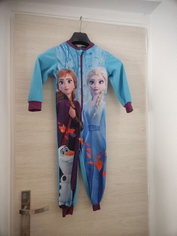 Pyjama polaire La reine des neiges taille 4 ans