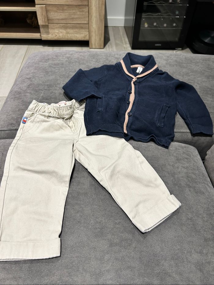 Ensemble pantalon et gilet