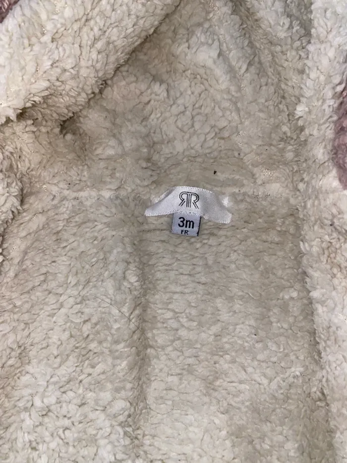 Gilet fourré chaud fille - photo numéro 3