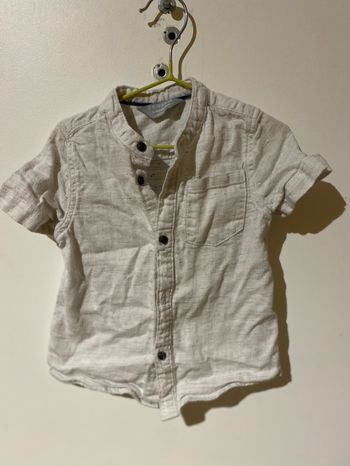 Chemise manches courtes 12-18 mois