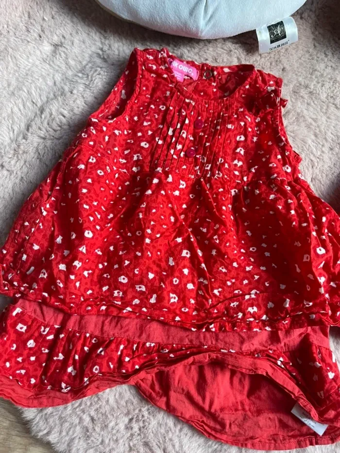 Ensemble robe +short 12m - photo numéro 2