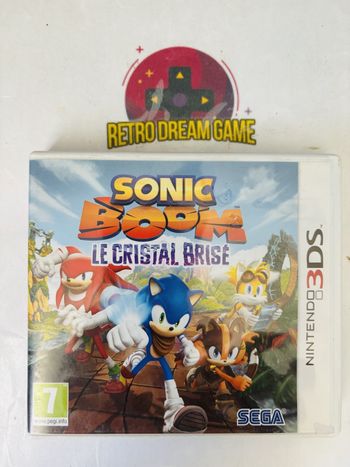 Sonic boom le cristal brise pour 3DS