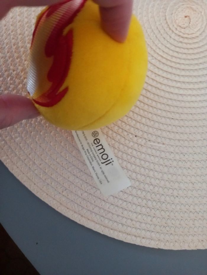 Petite peluche emoji flamme - photo numéro 2