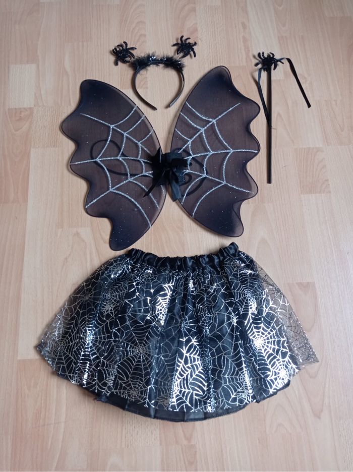 Deguisement ensemble Halloween araignée 3-6ans