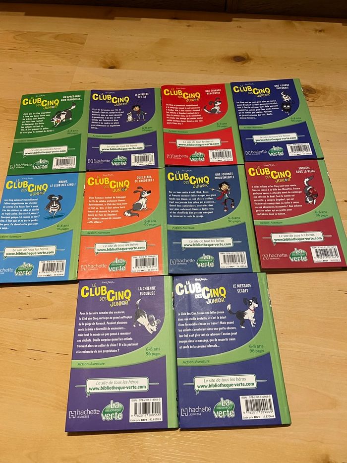 Livres le club des 5 juniors