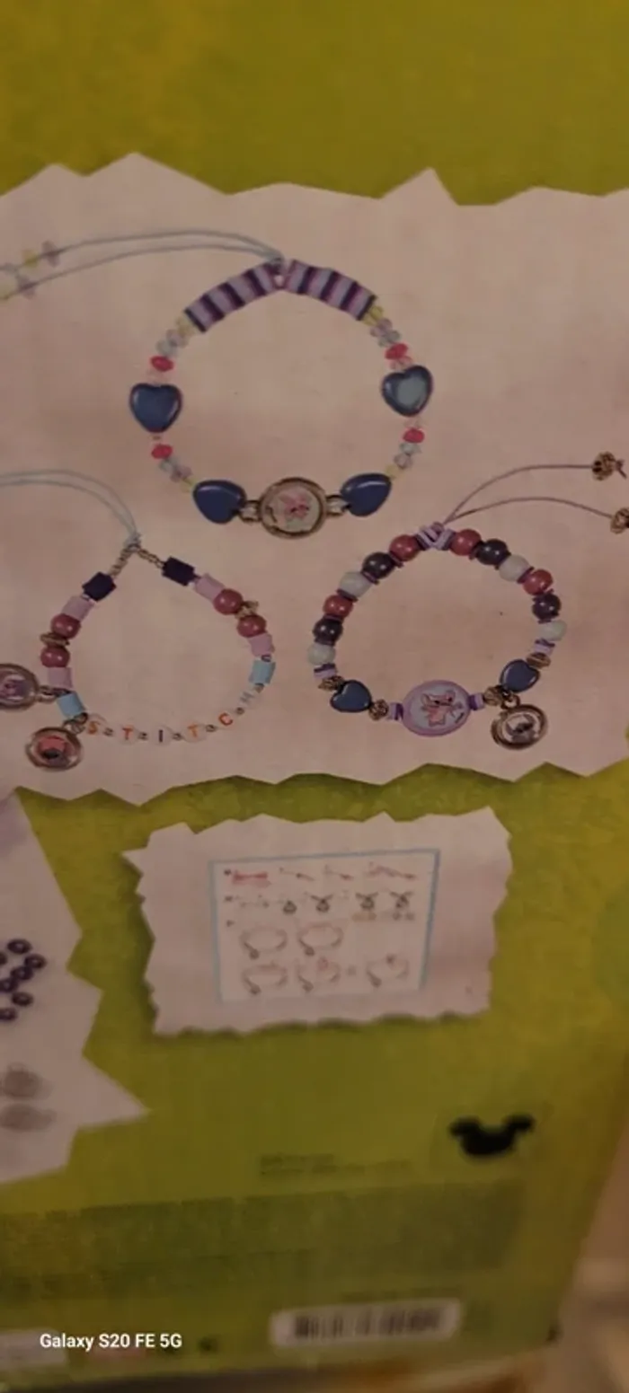 Création bijoux perles Stitch et Angel Disney - photo numéro 9