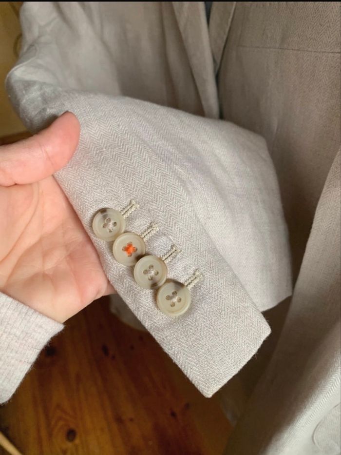 Veste chevignon en lin - photo numéro 3