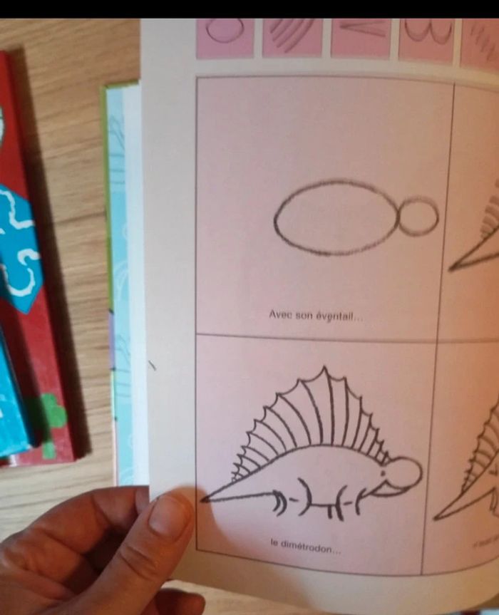 Livres j'apprends à dessiner les bateaux/ les dinosaures/ la montagne/ les sports - photo numéro 6