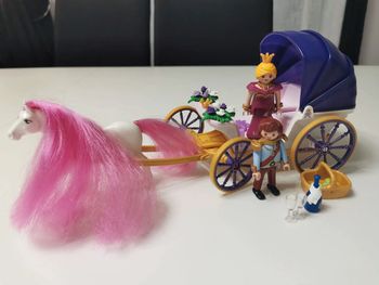 Calèche Royale avec cheval à coiffer Playmobil 6856