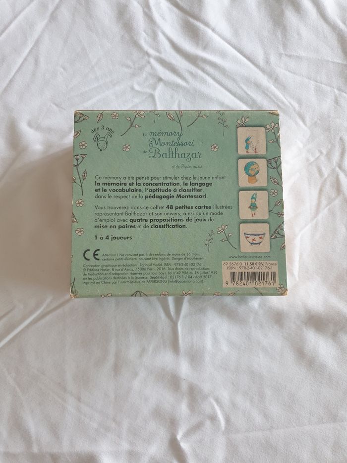 Memory Balthazar et livre de la peur - photo numéro 3