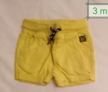 Short garçon 3 mois
