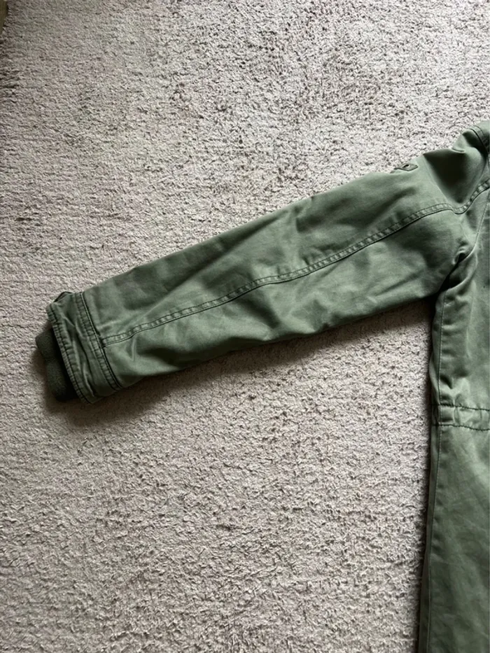 manteau vert femme - photo numéro 8