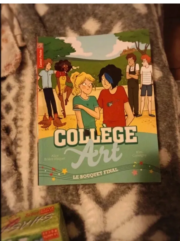 Mes premiers romans Collège Art tome 6 le bouquet final