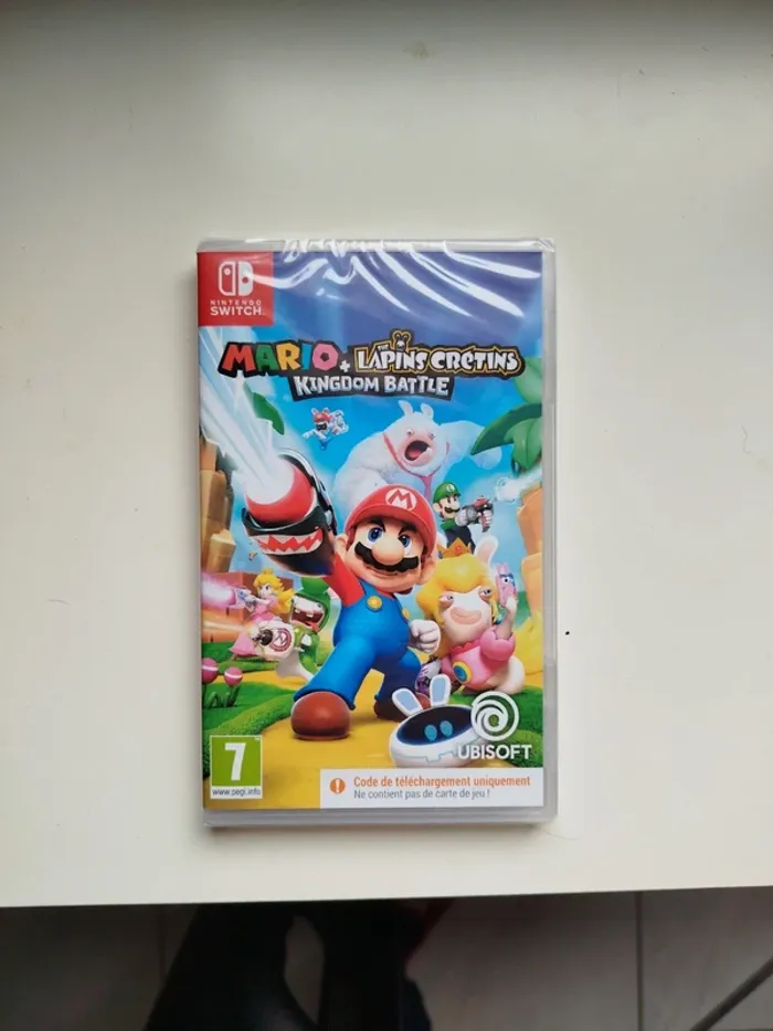 Jeu Nintendo Switch Mario + Les lapins crétins Kingdom Battle
