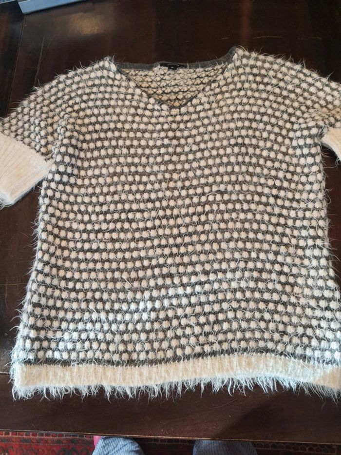 Pull manches courtes Comma, taille fr 38 - photo numéro 9