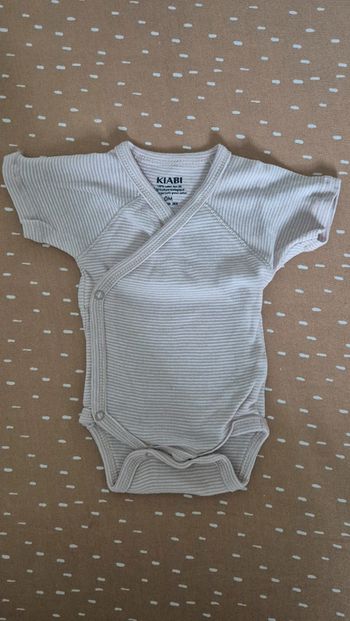Body manches courtes naissance