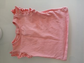 T SHIRT MANCHES COURTES ROSE KIABI