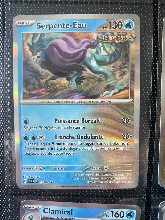 Carte Pokémon holographique neuf