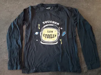 T shirt astronaute 8 ans