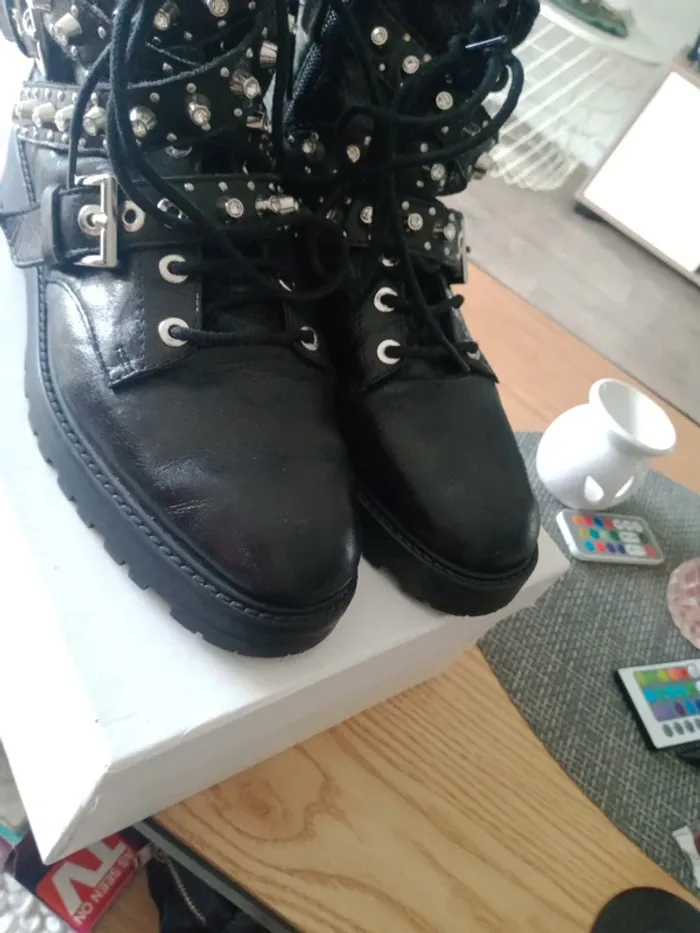 Bottines Zara noir - photo numéro 2