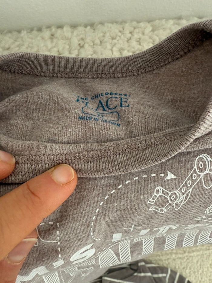 Lot de 4 t-shirt manches longues coton 2-3 ans - photo numéro 2