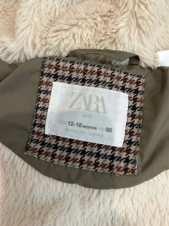 Manteau Zara taille 12/18 mois - photo numéro 5
