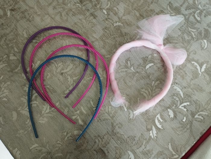 Lot de 5 serres tête fille