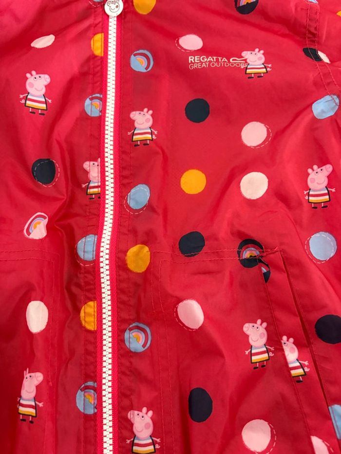 Imperméable k-way peppa pig 5-6 ans - photo numéro 2