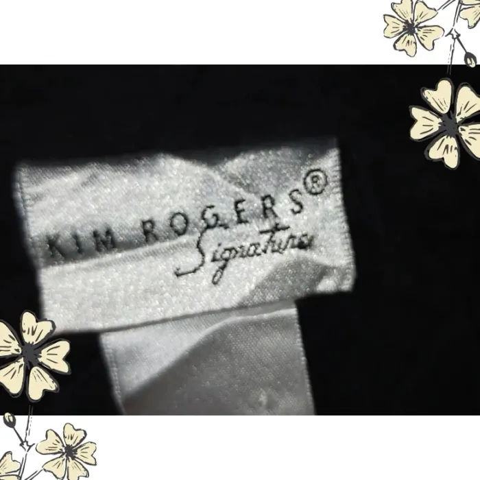 Veste noire vintage femme, Kim Rogers Signature, taille M, parfait état - photo numéro 13