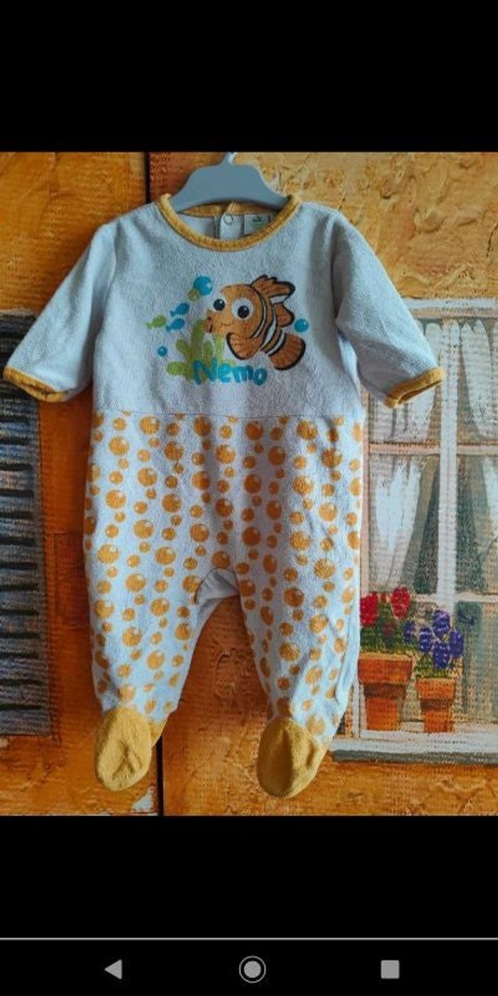 Pyjama 3 mois némo