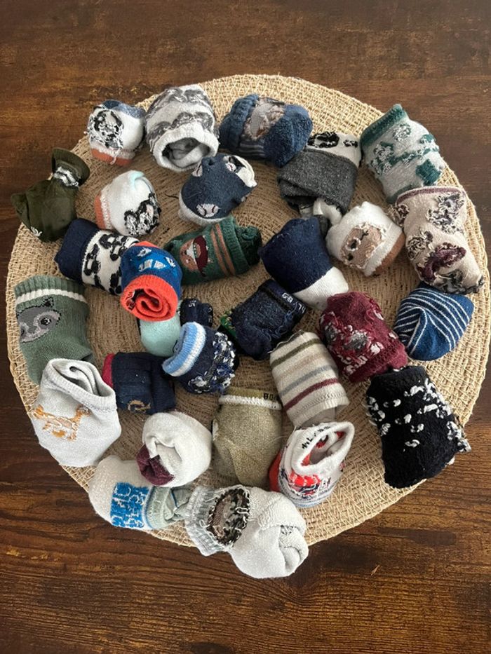 Lot chaussette bébé garçon