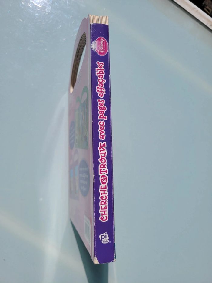 Cherche et trouve avec pages effaçables, Disney Princesses, tout carton - photo numéro 9